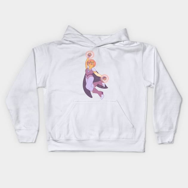 Queen Glimmer - Clothing Kids Hoodie by starryneitz